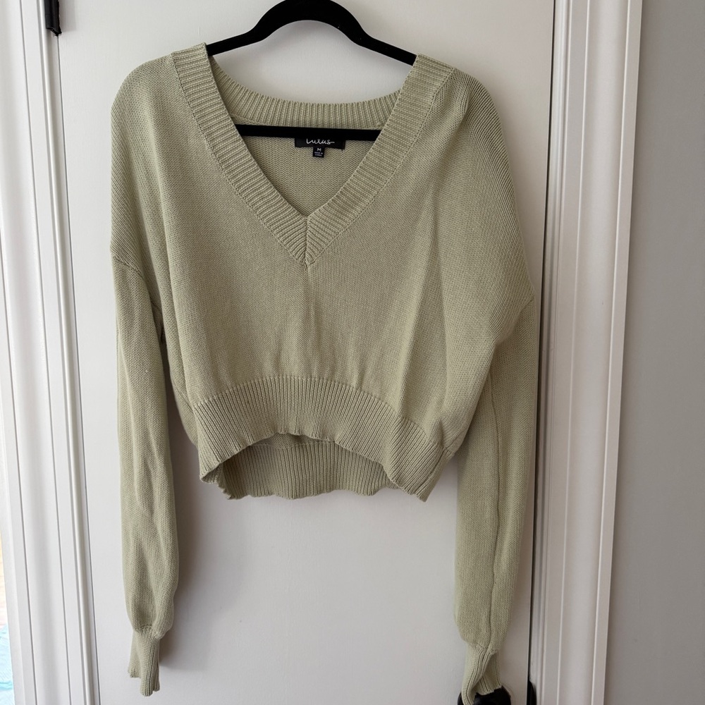 Lulus Cropped Sweater